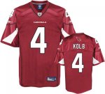 Jerseys Factory Cheap Cardinals #4 Kevin Kolb Red Stitched NFL J