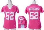 Jerseys Factory Cheap Nike Packers #52 Clay Matthews Pink Draft