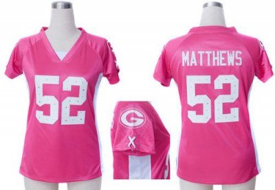 Jerseys Factory Cheap Nike Packers #52 Clay Matthews Pink Draft