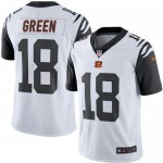Jerseys Factory Cheap Nike Bengals #18 A.J. Green White Men's St