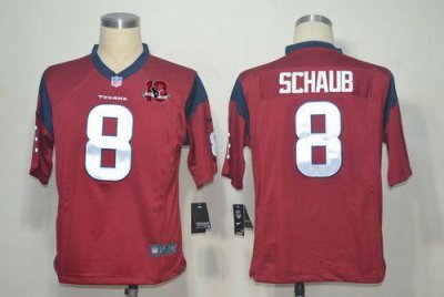 Jerseys Factory Cheap Nike Texans #8 Matt Schaub Red Alternate W
