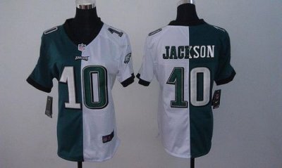 Jerseys Factory Cheap Nike Eagles #10 DeSean Jackson Green/White