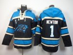 Jerseys Factory Cheap Nike Panthers #1 Cam Newton Black Sawyer H