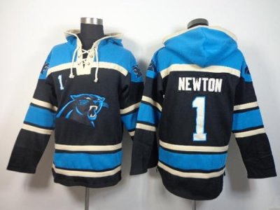 Jerseys Factory Cheap Nike Panthers #1 Cam Newton Black Sawyer H