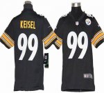 Jerseys Factory Cheap Nike Steelers #99 Brett Keisel Black Team