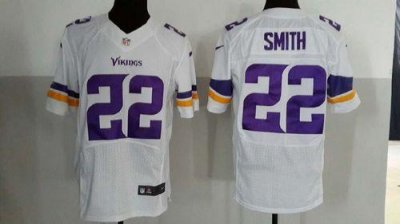 Jerseys Factory Cheap Nike Vikings #22 Harrison Smith White Men'