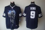 Jerseys Factory Cheap Nike Cowboys #9 Tony Romo Navy Blue Team C