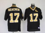 Jerseys Factory Cheap Saints #17 Robert Meachem Black Stitched N