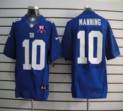 Jerseys Factory Cheap Nike Giants #10 Eli Manning Royal Blue Tea