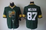 Jerseys Factory Cheap Nike Packers #87 Jordy Nelson Green Team C