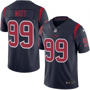 Jerseys Factory Cheap Nike Texans #99 J.J. Watt Navy Blue Men's