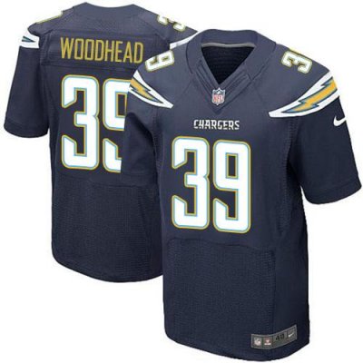 Jerseys Factory Cheap Nike Chargers #39 Danny Woodhead Navy Blue