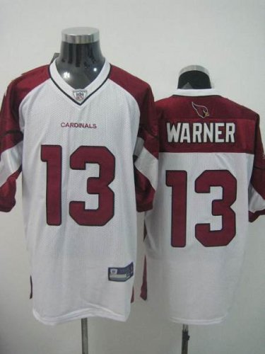 Jerseys Factory Cheap Cardinals #13 Kurt Warner White Stitched N