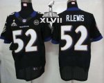 Jerseys Factory Cheap Nike Ravens #52 Ray Lewis Black Alternate