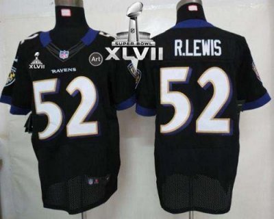 Jerseys Factory Cheap Nike Ravens #52 Ray Lewis Black Alternate