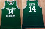 Jerseys Factory Cheap Bel-Air Academy #14 Smith Green Stitched B