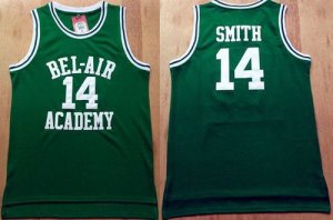 Jerseys Factory Cheap Bel-Air Academy #14 Smith Green Stitched B