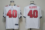 Jerseys Factory Cheap Nike Buccaneers #40 Mike Alstott White Men