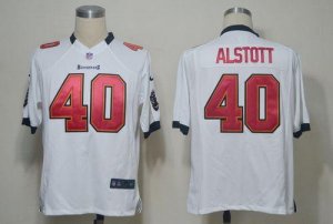 Jerseys Factory Cheap Nike Buccaneers #40 Mike Alstott White Men