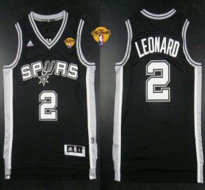 Jerseys Factory Cheap Revolution 30 Spurs #2 Kawhi Leonard Black