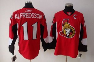 Jerseys Factory Cheap Senators #11 Daniel Alfredsson Embroidered