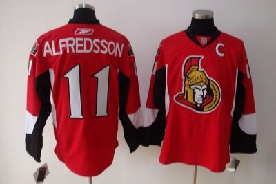 Jerseys Factory Cheap Senators #11 Daniel Alfredsson Embroidered
