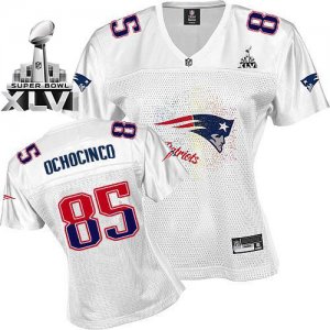 Jerseys Factory Cheap Patriots #85 Chad Ochocinco White 2011 Wom