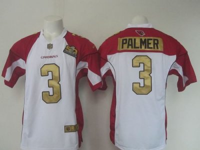 Jerseys Factory Cheap Nike Cardinals #3 Carson Palmer White Supe