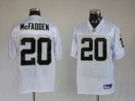 Jerseys Factory Cheap Raiders Darren McFadden #20 Stitched White