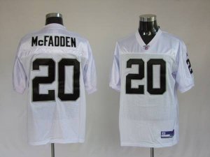 Jerseys Factory Cheap Raiders Darren McFadden #20 Stitched White