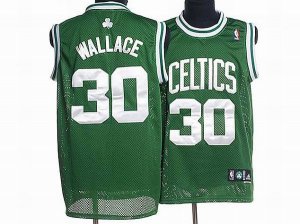 Jerseys Factory Cheap Celtics #30 Rasheed Wallace Embroidered Gr