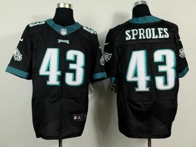 Jerseys Factory Cheap Nike Eagles #43 Darren Sproles Black Alter