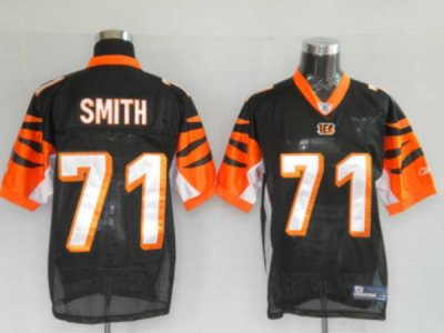 Jerseys Factory Cheap Bengals #71 Andre Smith Black Stitched NFL