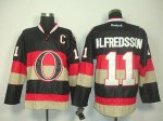 Jerseys Factory Cheap Senators #11 Daniel Alfredsson Black Third