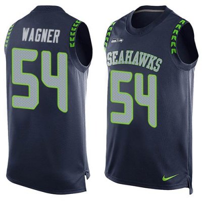 Jerseys Factory Cheap Nike Seahawks #54 Bobby Wagner Steel Blue