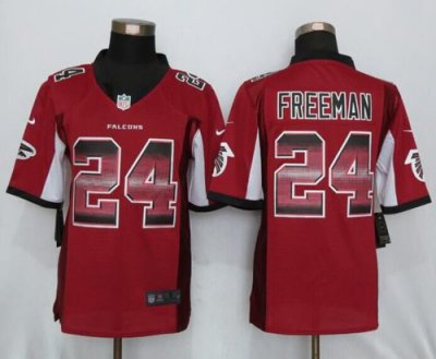 Jerseys Factory Cheap Nike Falcons #24 Devonta Freeman Red Team