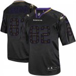 Jerseys Factory Cheap Nike Ravens #82 Torrey Smith New Lights Ou