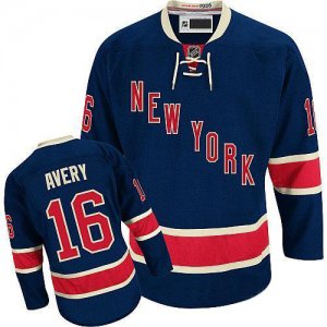 Jerseys Factory Cheap Rangers #16 Avery mbroidered Dark Blue 85T