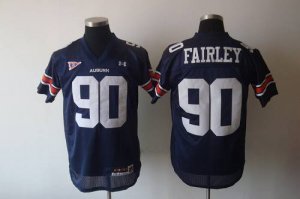 Jerseys Factory Cheap Tigers #90 Fairley Blue Embroidered NCAA J