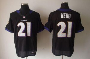 Jerseys Factory Cheap Nike Ravens #21 Lardarius Webb Black Alter