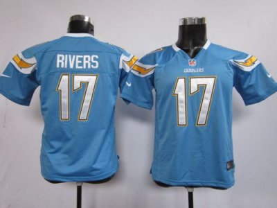 Jerseys Factory Cheap Nike Chargers #17 Philip Rivers Electric B