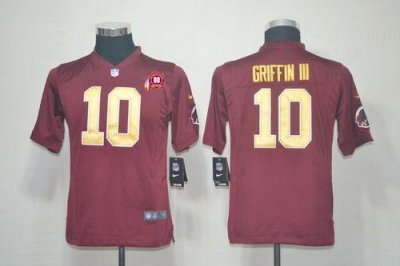Jerseys Factory Cheap Nike Redskins #10 Robert Griffin III Burgu