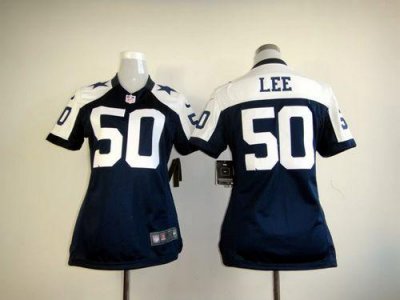 Jerseys Factory Cheap Nike Cowboys #50 Sean Lee Navy Blue Thanks