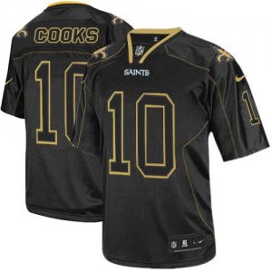 Jerseys Factory Cheap Nike Saints #10 Brandin Cooks Lights Out B
