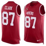 Jerseys Factory Cheap Nike 49ers #87 Dwight Clark Red Team Color