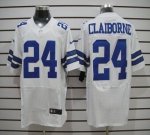 Jerseys Factory Cheap Nike Cowboys #24 Morris Claiborne White Me