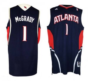Jerseys Factory Cheap Hawks #1 Tracy Mcgrady Blue Revolution 30