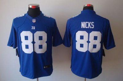 Jerseys Factory Cheap Nike Giants #88 Hakeem Nicks Royal Blue Te
