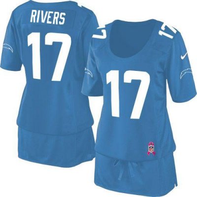 Jerseys Factory Cheap Nike Chargers #17 Philip Rivers Electric B