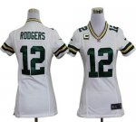 Jerseys Factory Cheap Nike Packers #12 Aaron Rodgers White With